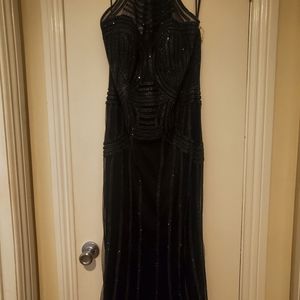 Val Stefani, size 12 black dress